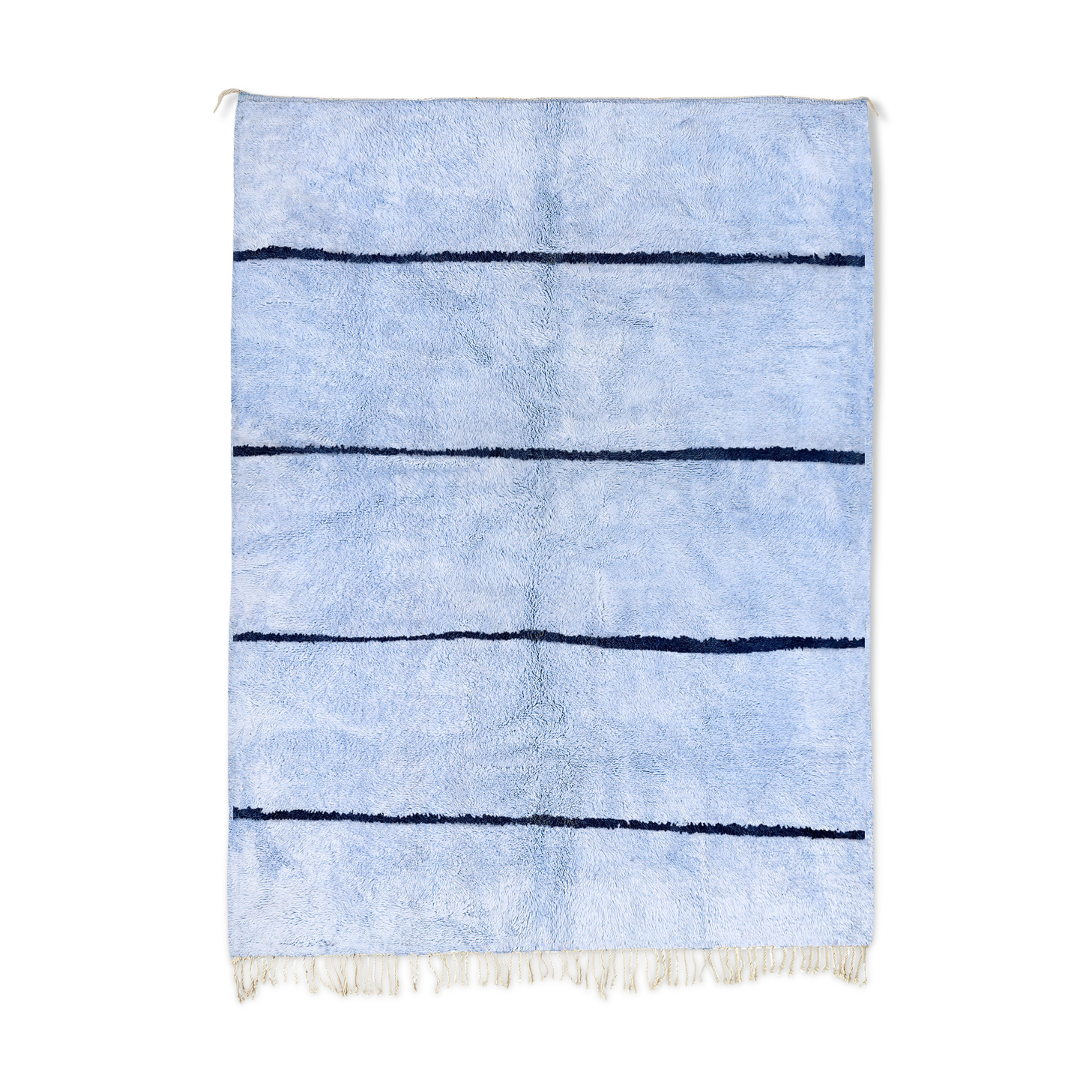 Moroccan carpet blue