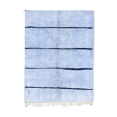 Moroccan carpet blue