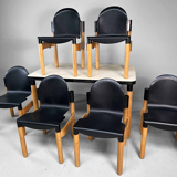 Table and chair set Flex 2000 by Gerd Lange for Thonet, 1970s