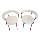 Leather Cassina Swivel Arm Chair LC7 by Le Corbusier, Perriand & Jeanneret