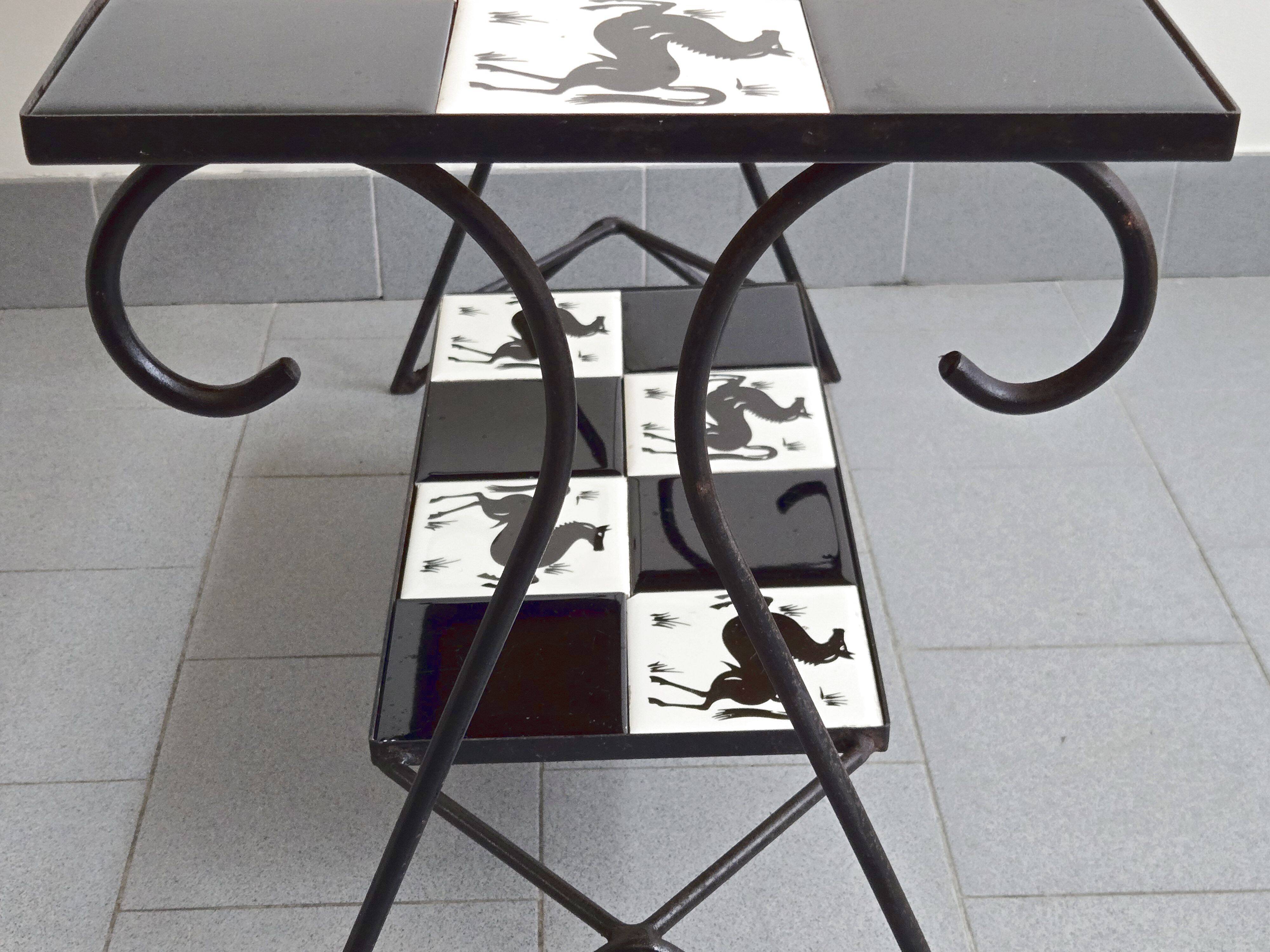 Table d'appoint vintage 1950