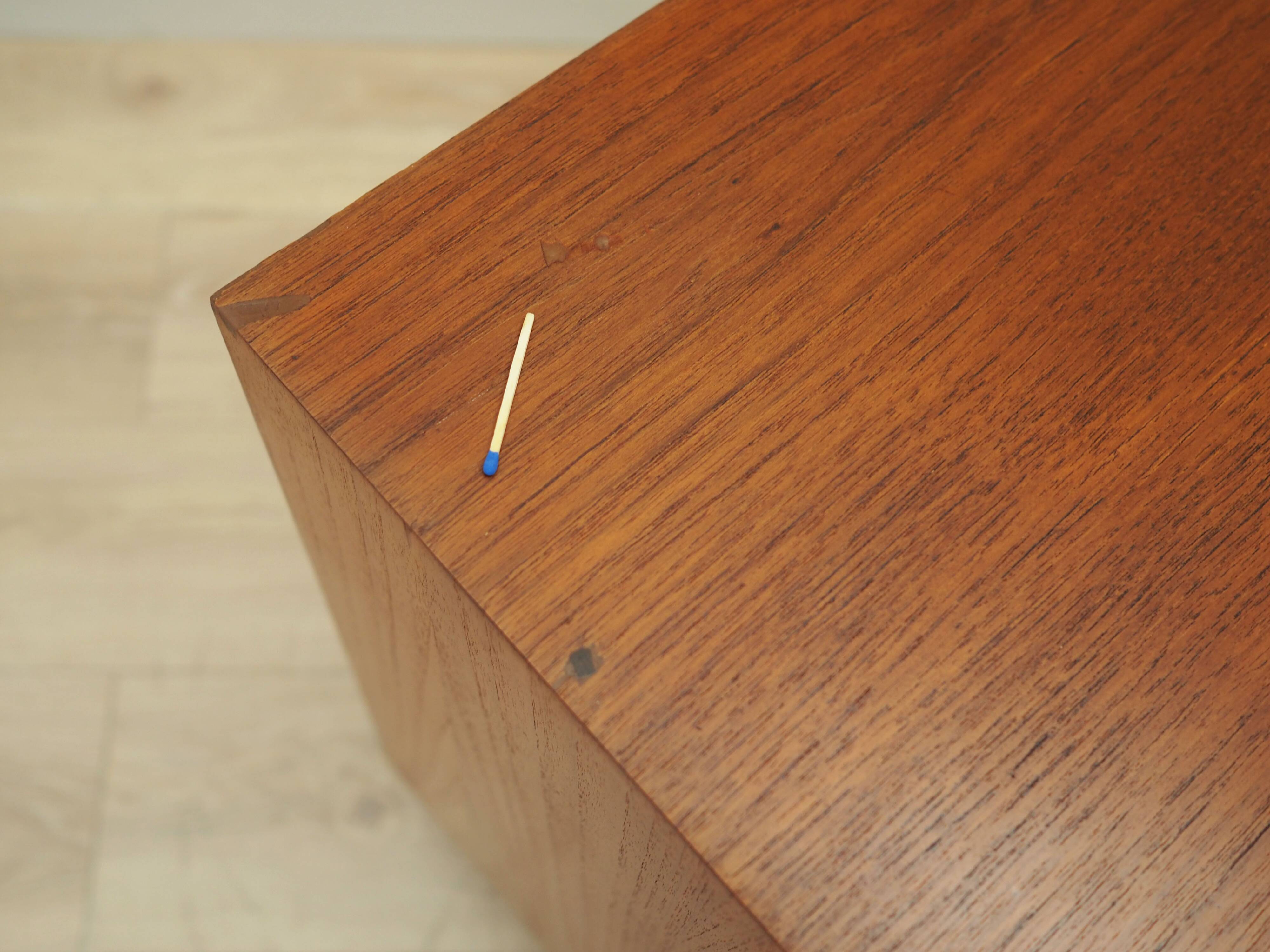 Teak chest of drawers, Danish design, 1970s, production: Denmark