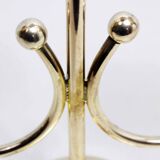Bougeoir style art deco en laiton