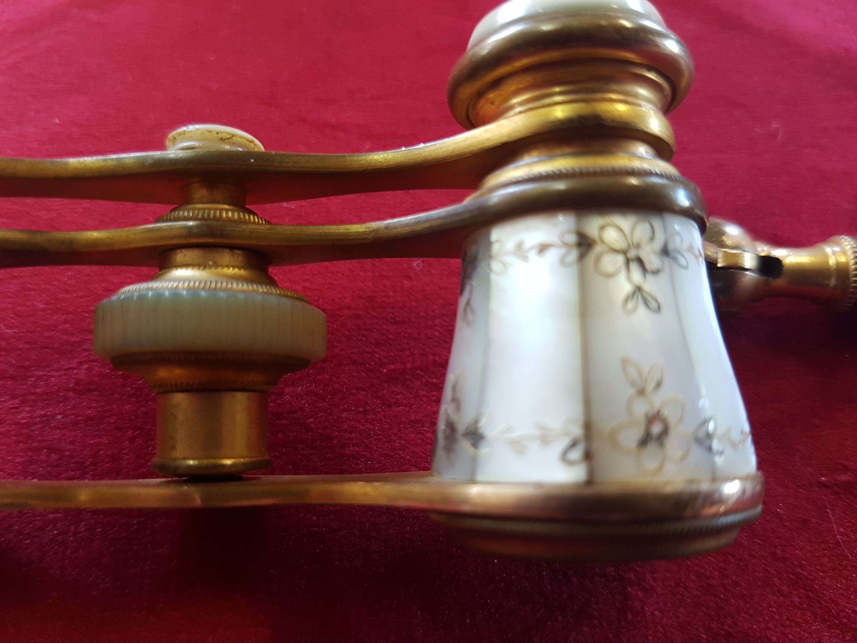 Theatre twins with handle, Napoléon III era