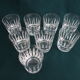 Set de 8 verres à whisky en cristal Saint Louis