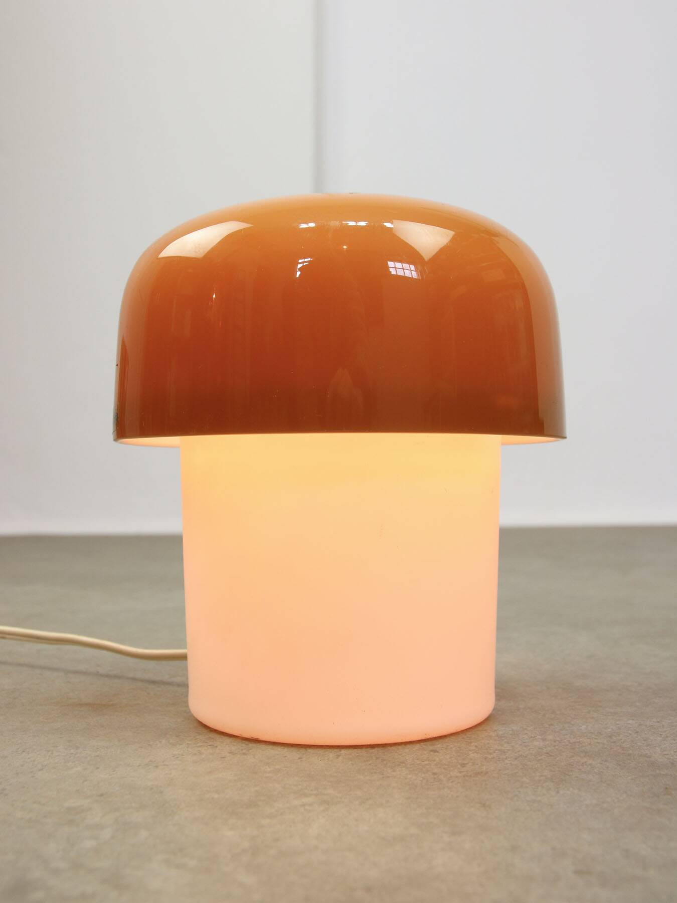 Space Age Mushroom Table Lamp by Luigi Massoni for Guzzini, 1970s