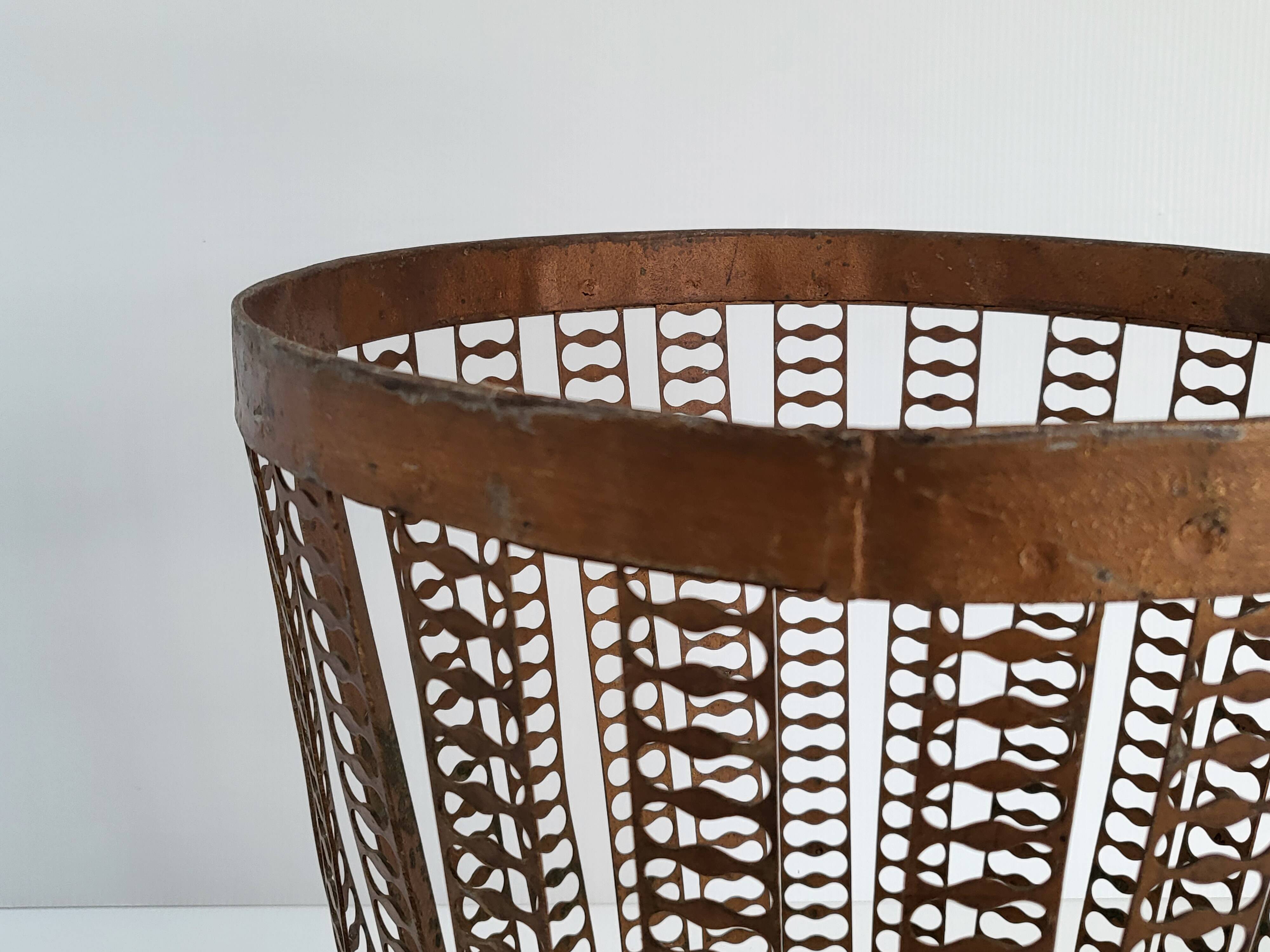Corbeille à papier vintage SIRM