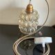 Vintage bubble glass pendant light