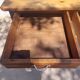 bistro table, countryside or office, 2 drawers