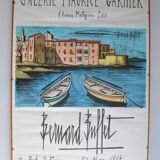 Bernard Buffet Saint Tropez Lithograph Poster Mourlot Paris 1984
