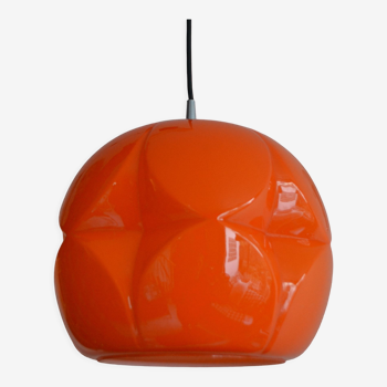 Peill and Putzler opaline orange pendant lamp