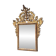 Miroir vénitien en bois sculpté et doré, vers 1880