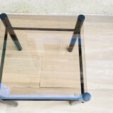 Vintage coffee table signed Yves Boutboul