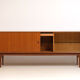 Enfilade Drum teak by Oswald Vermaercke for V Form 1960's