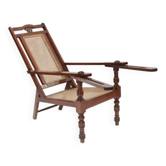 Colonial style lounge chair "Indo-British."