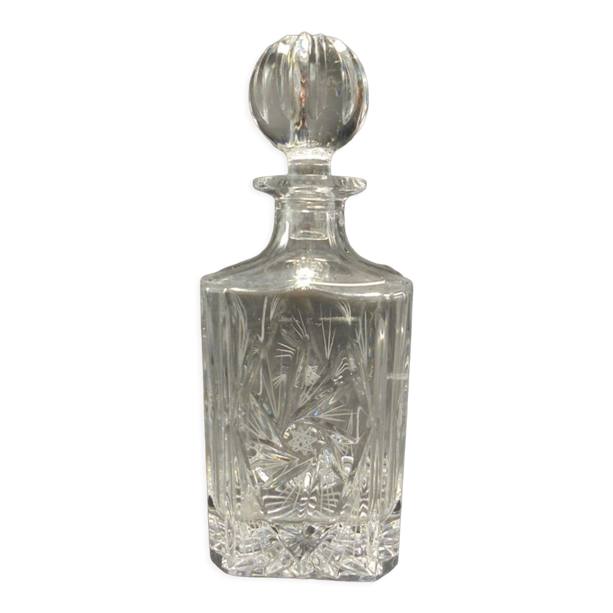 Carafe à whisky en cristal