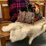 Banquette en bois vintage