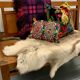 Banquette en bois vintage
