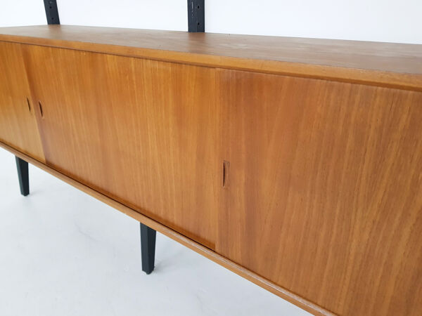 Bibliothèque de Poul Cadovius pour Royal System, Danemark années 1950