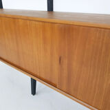 Poul Cadovius for Royal System free standing teak wall unit, Denmark 1950