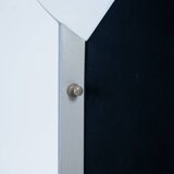 Postmodern black white Slamp table light by Samuel Parker