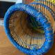 Fauteuil enfant rotin et cordage