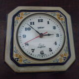 Enamel ceramic pendule/clock - Mark Peter - Germany