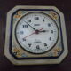 Enamel ceramic pendule/clock - Mark Peter - Germany