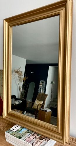 Miroir classique cadre doré
