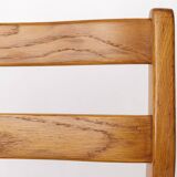 Vintage Oak Stacking Chair by Carl-Ewert Ekström – 1960s Scandinavian Desig