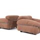 Paire de fauteuils Sesann de milieu de siècle par Gianfranco Frattini pour Cassina,