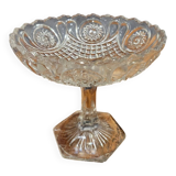 Glass footed cup