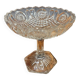 Glass footed cup
