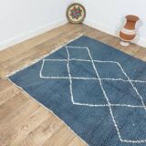 Tapis berbère en laine fait main