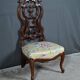 Nursing Chair in Mahogany, Napoleon III period – second half of the 19th century