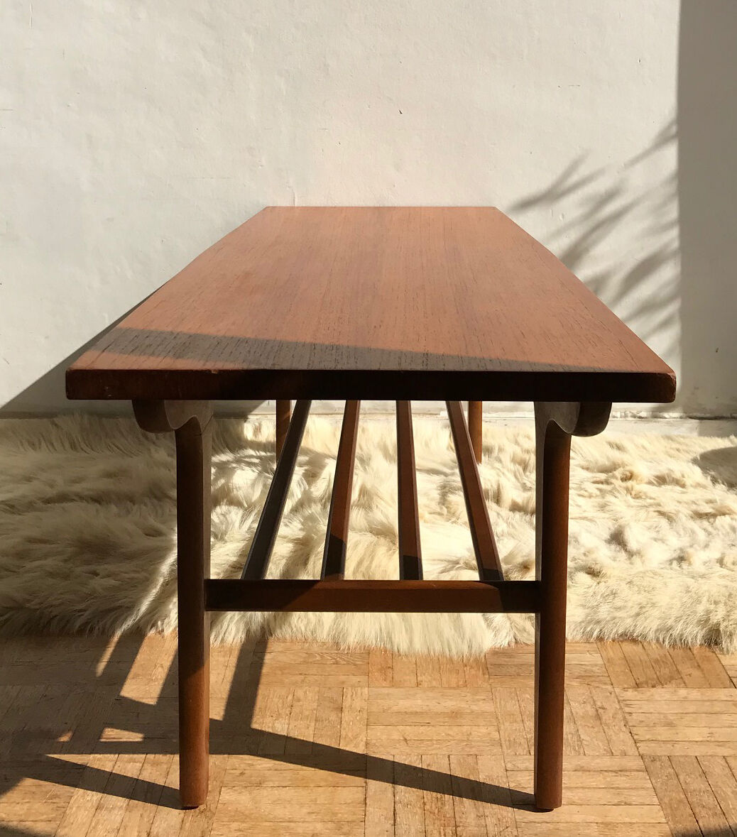 Teak coffee table from the 1960s