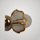 Lampe de Table Verre Murano Laiton Champignon Design Moderne Ans ‘70