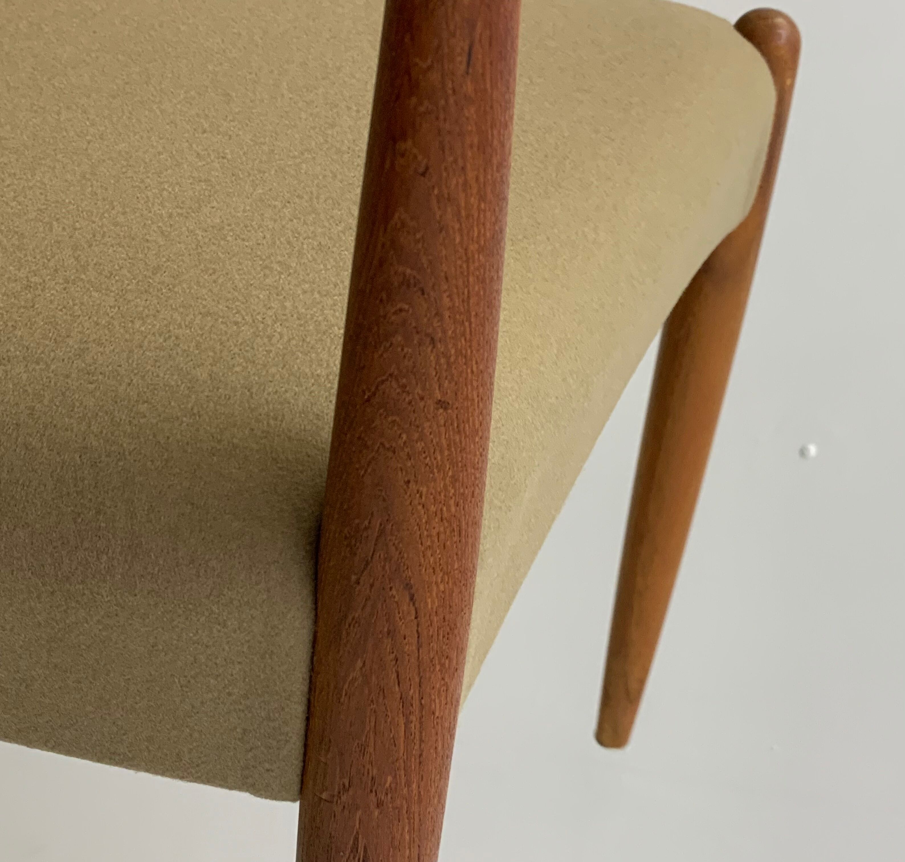 4xDanish Teak Dining Chairs by Bernard Petersen 1960s