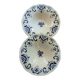 2 antique hollow dishes "Rouennais" from Longchamp