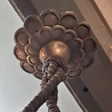 Molded glass basin suspension