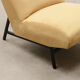 Set of 2 high back lounge chairs, 60s France.