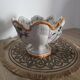 Vintage fruit bowl in Italian faience from BASSANO – Signed