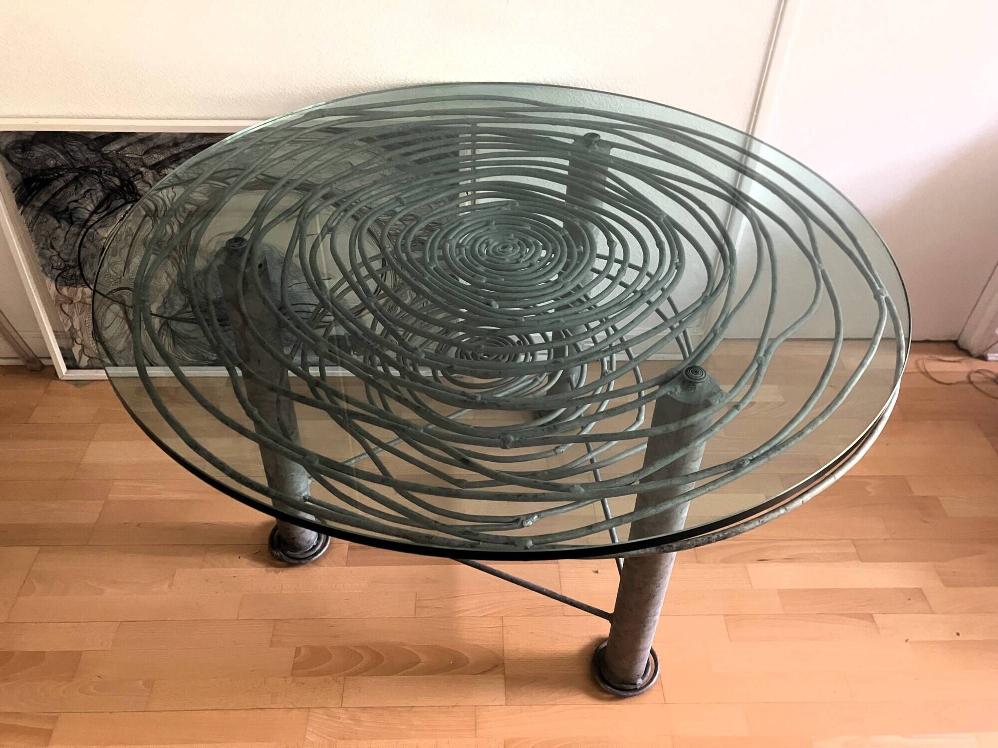 Table sculpturale Jean Pierre Dussaillant