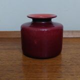 Vase Zaalberg Holland vintage 1960 red