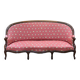 Canapé Napoléon III en acajou