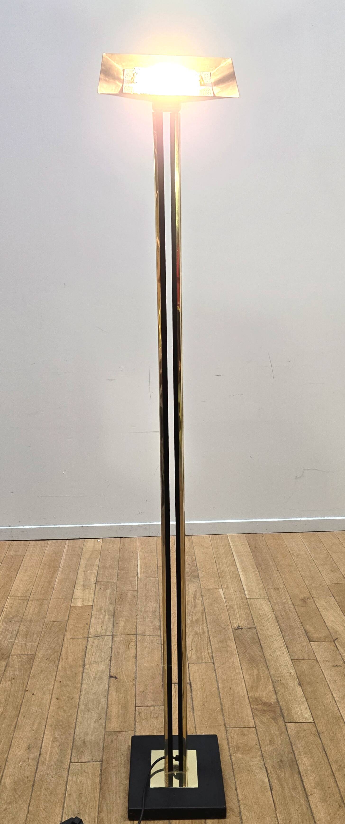 Italian parquet floor lamp, 1970