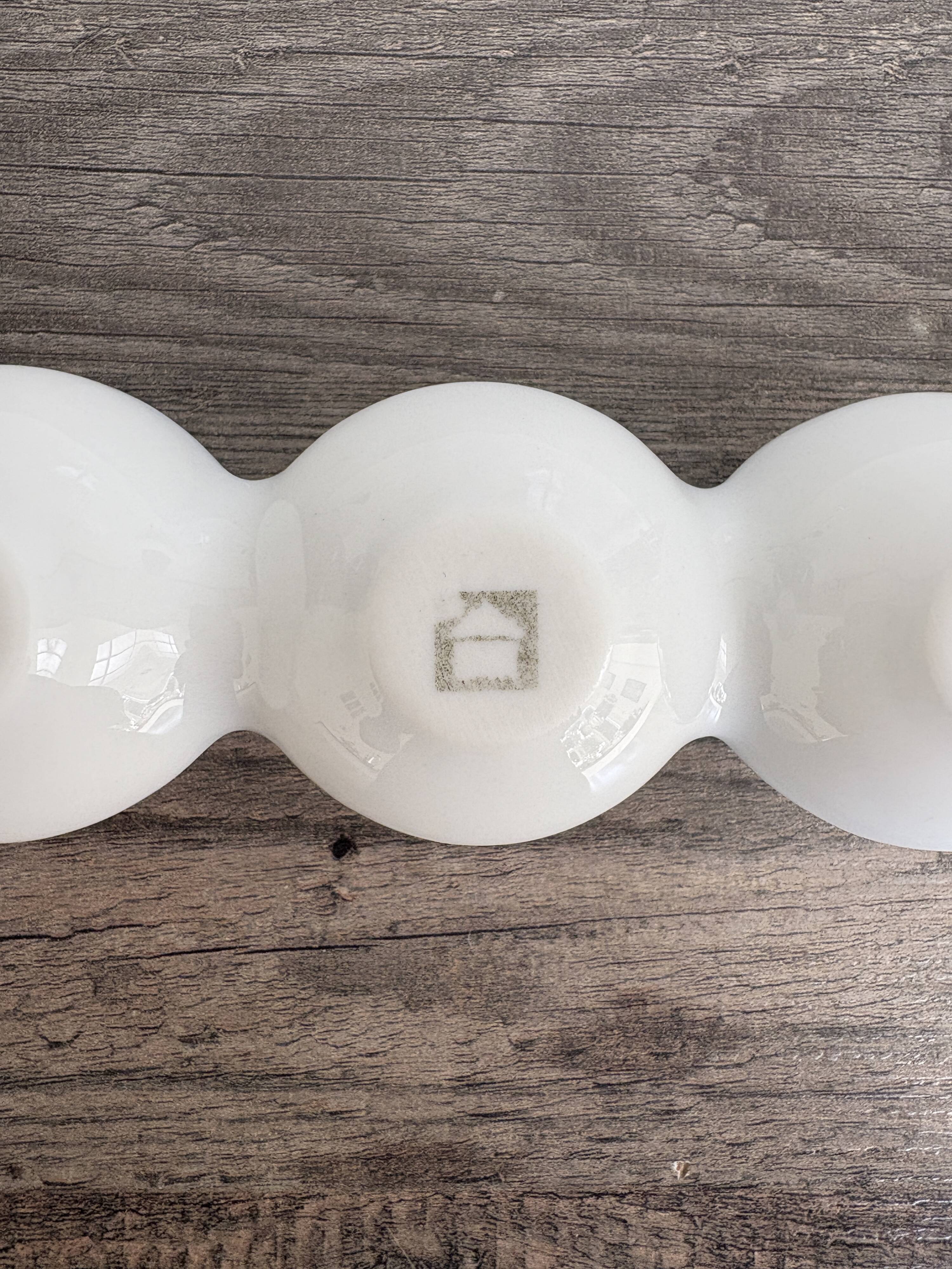 Serax designer vase in white earthenware