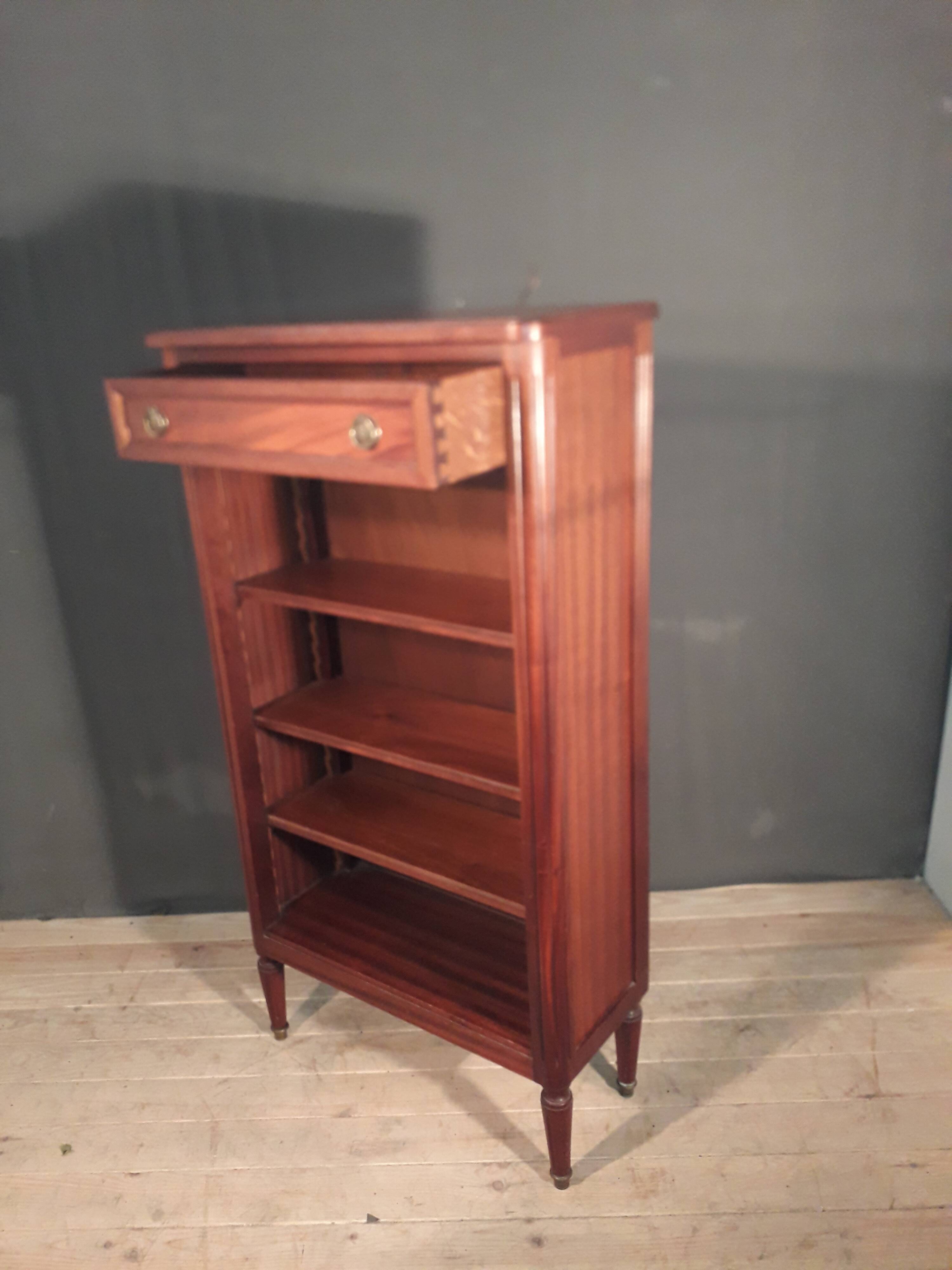 Louis XVI-style mahogany etager