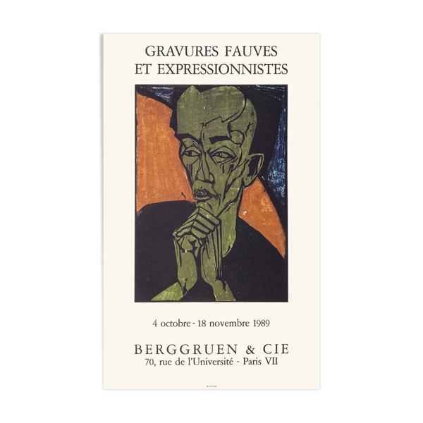 Affiche Emil Nolde 1989 — Beyit