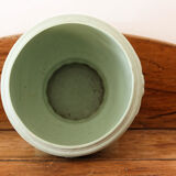 Art Deco ceramic pot cover